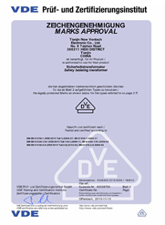 --  VDE 證書